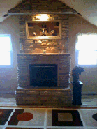 Customer fireplace project