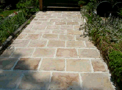 Castle Stone walkway.